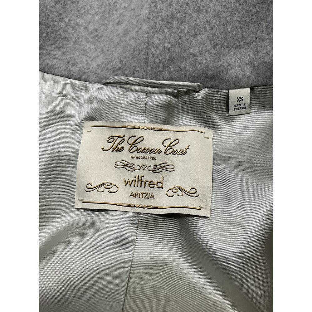 Wilfred 'The Cocoon' Gray Coat Size XS - Picture 4 of 5